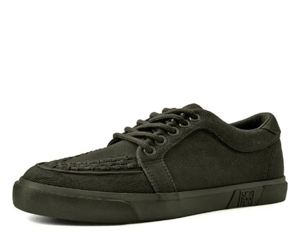 TUK-A9264 Olive Coated Canvas VLK Sneaker sold by Shoe Freaks