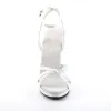 Fabulicious Flair-436-White-Size 13-Clearance sold by Shoe Freaks