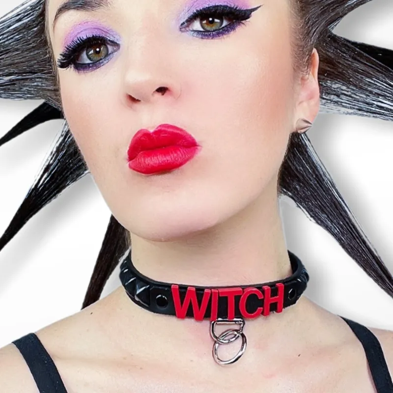 Studded Name Choker sold by Shoe Freaks