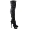 Pleaser Blondie-R-3011 Boots sold by Shoe Freaks