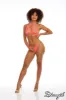 Lace & Zipper Bralette and Panty Set sold by Shoe Freaks