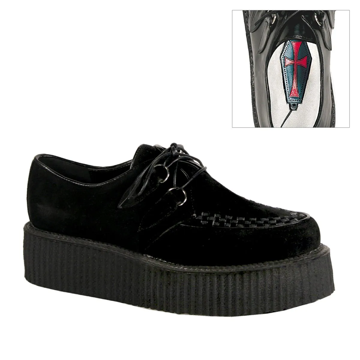 Demonia V-Creeper-502S sold by Shoe Freaks