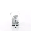 Fabulicious Majesty-508-Clear-Size 11-Clearance sold by Shoe Freaks