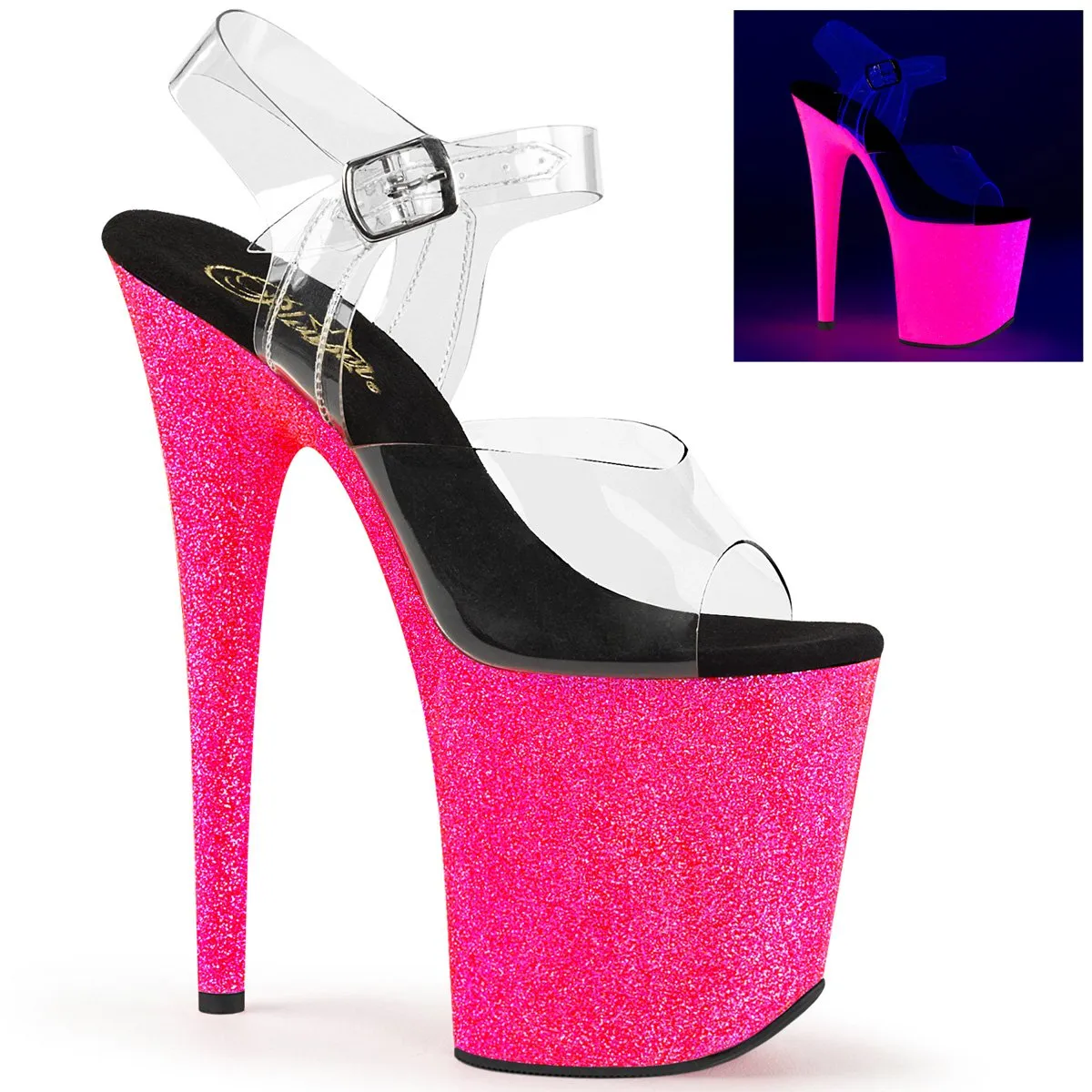 Pleaser Flamingo-808UVG sold by Shoe Freaks