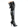 Pleaser Seduce-3028-Black-Size 10-Clearance sold by Shoe Freaks