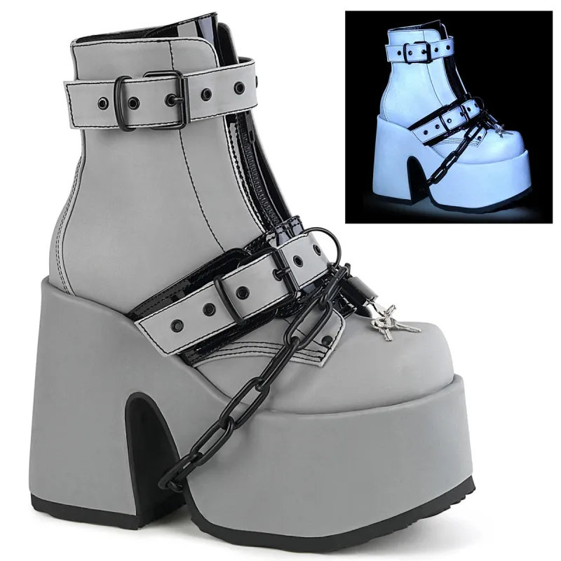 Demonia Camel-205 sold by Shoe Freaks