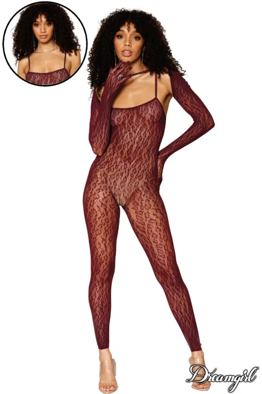 2PC Leopard Bodystocking sold by Shoe Freaks