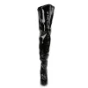 Pleaser Pink Label Seduce-3000-Black-Size 8-Clearance sold by Shoe Freaks
