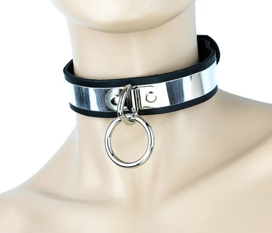 Choker with Loop and Ring sold by Shoe Freaks