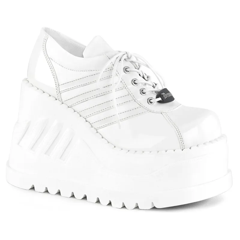 Demonia Stomp-08-White-Size 9-Clearance sold by Shoe Freaks