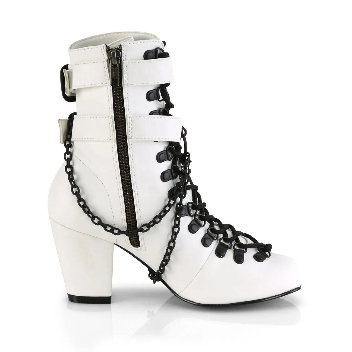 Demonia Vivika-128-White-Size 8-Clearance sold by Shoe Freaks product image thumbnail 5