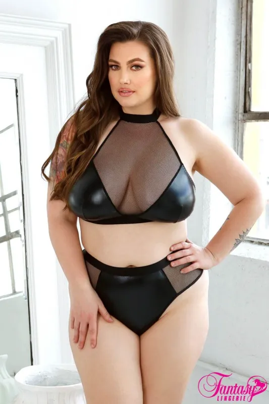 2Pc. Wet Look Set sold by Shoe Freaks