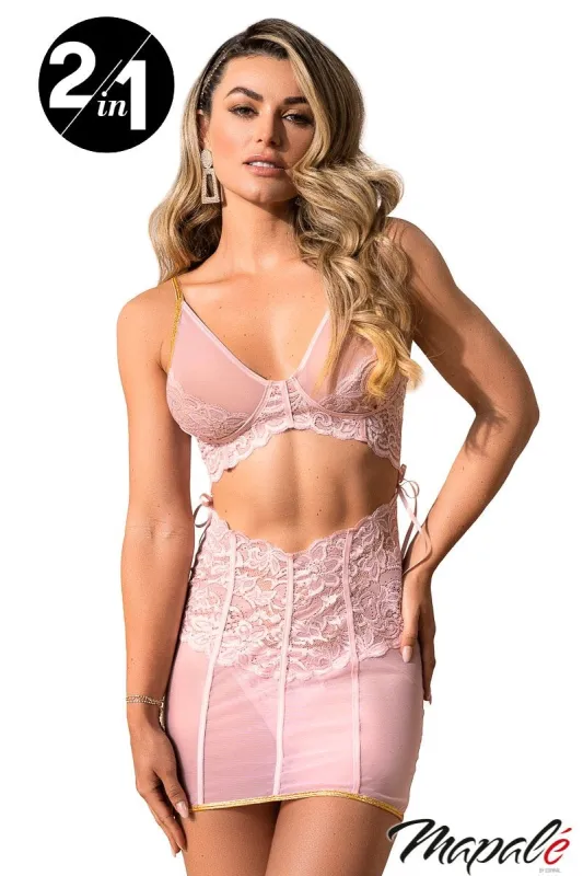 3PC Chemise Set sold by Shoe Freaks