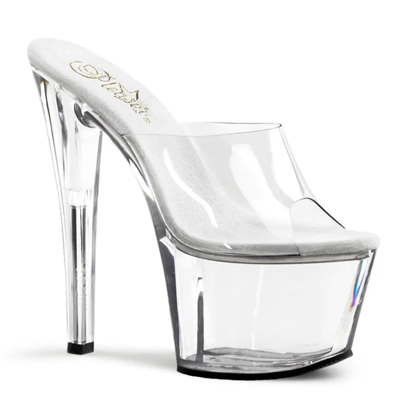 Pleaser Sky-301-Clear-Size 6-Clearance sold by Shoe Freaks