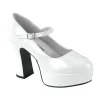 Funtasma Maryjane-50-White-Black-Size 12-Clearance sold by Shoe Freaks
