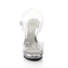 Fabulicious Flair-408-Clear-Size 7-Clearance sold by Shoe Freaks