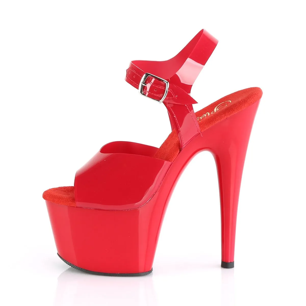 Pleaser Adore-708N-Red-Size 6-Clearance sold by Shoe Freaks product image thumbnail 3