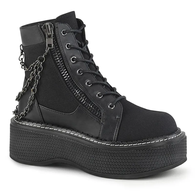 Demonia Emily-114-Black-Size 10-Clearance sold by Shoe Freaks