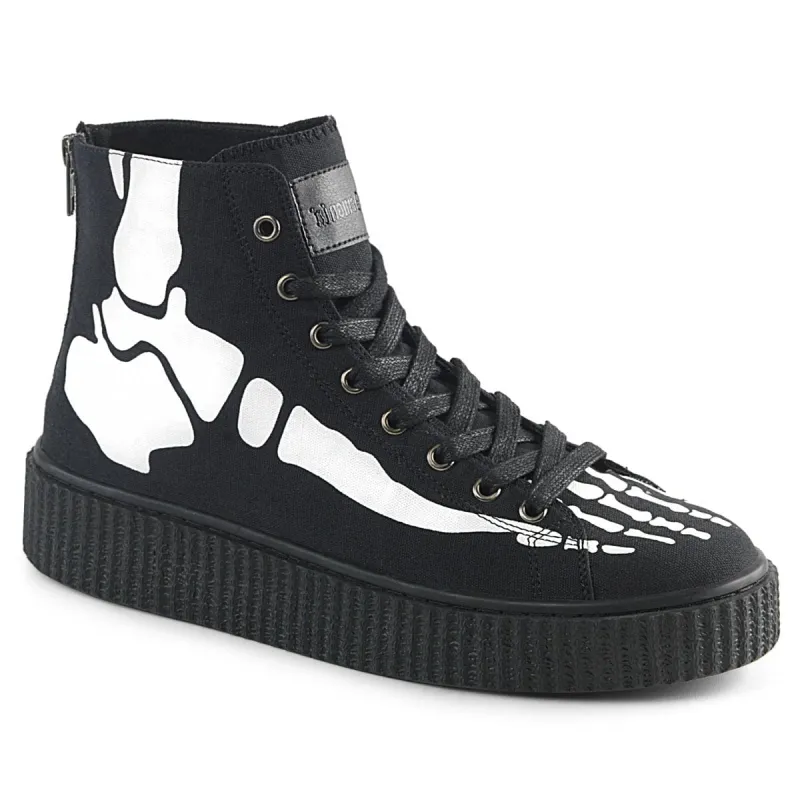 Demonia Sneeker-252-Black-Size 6-Clearance sold by Shoe Freaks