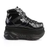 Demonia Neptune-100-Black/Silver-Size 12-Clearance sold by Shoe Freaks