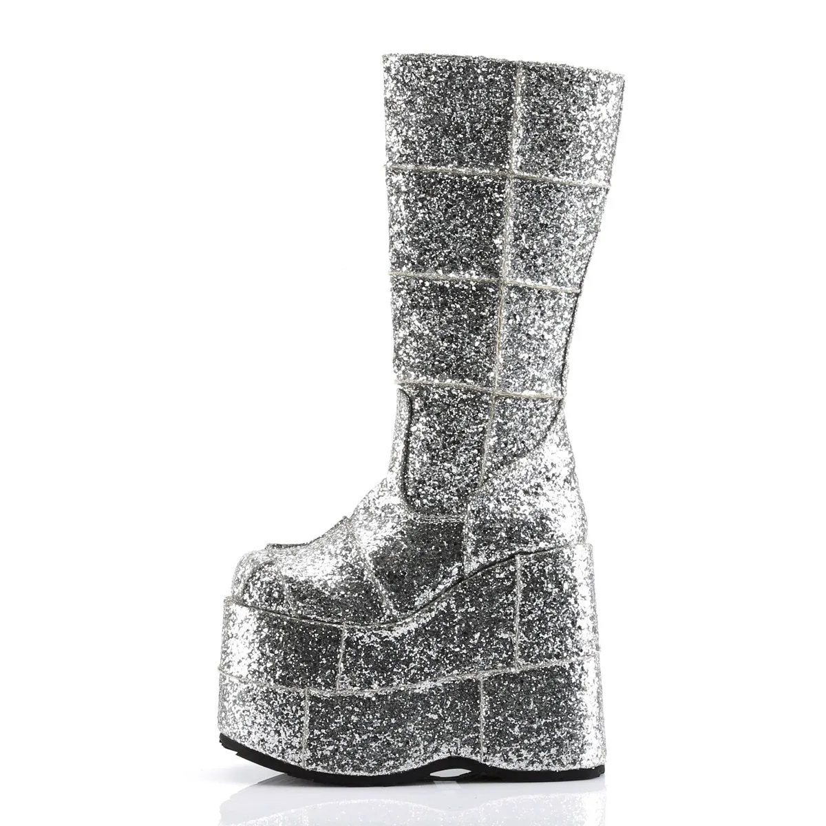 Demonia Stack-301G-Silver-Size 12-Clearance sold by Shoe Freaks product image thumbnail 3