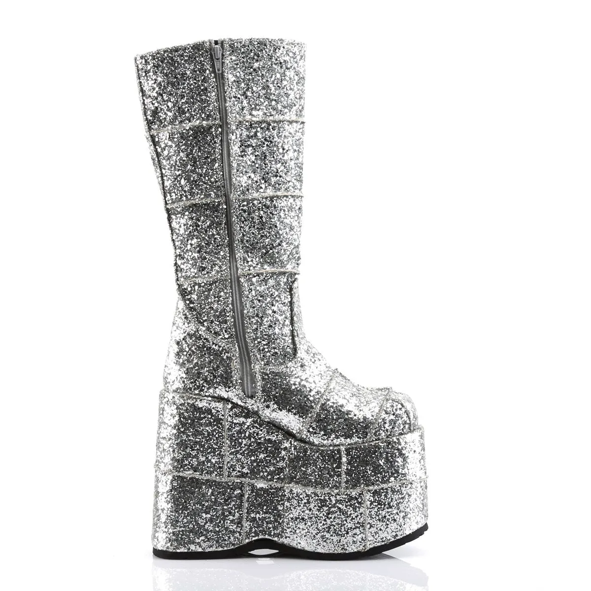 Demonia Stack-301G-Silver-Size 12-Clearance sold by Shoe Freaks product image thumbnail 5