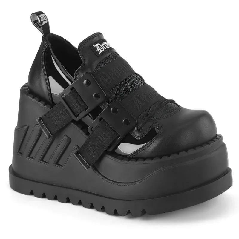 Demonia Stomp-28-Black-Size 7-Clearance sold by Shoe Freaks