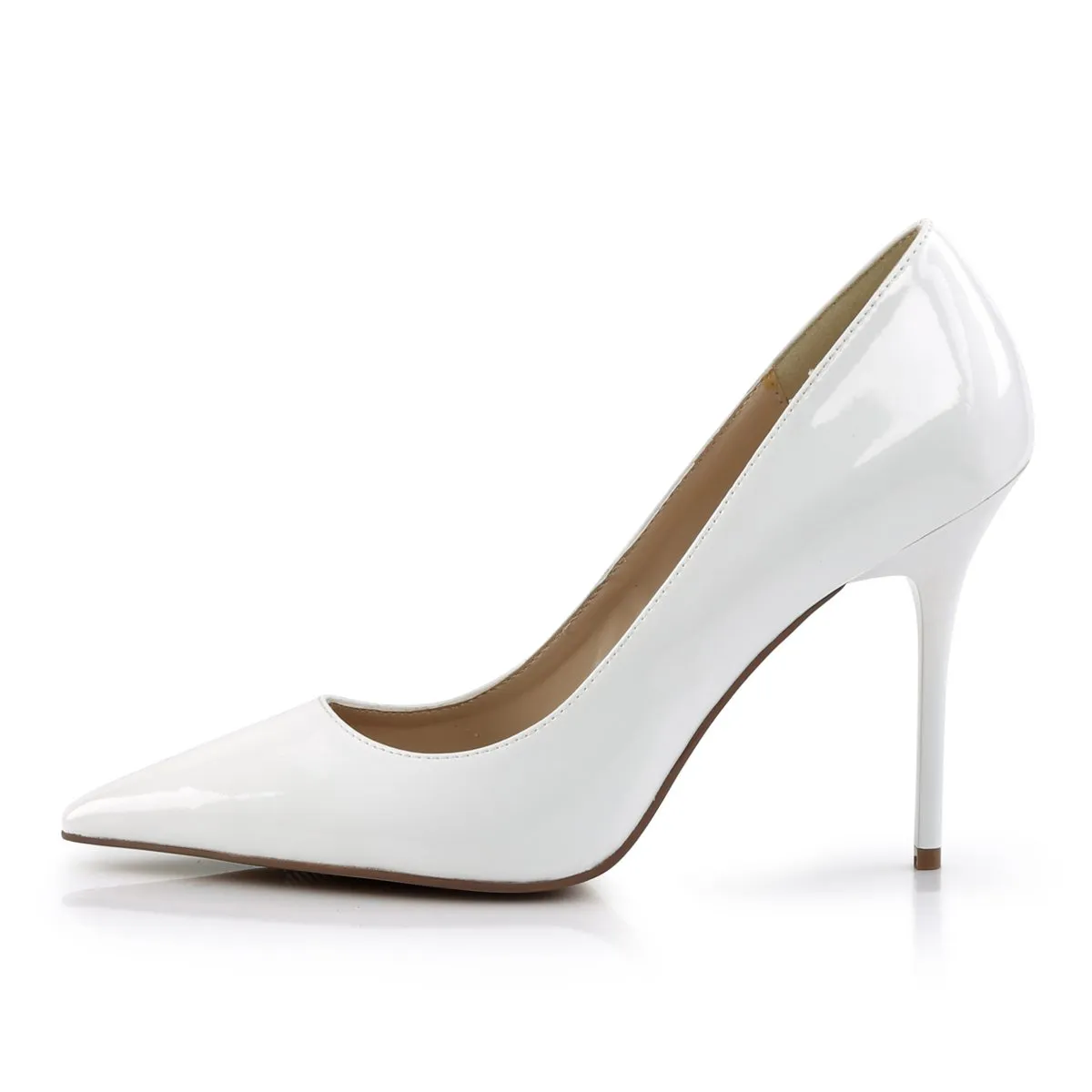 Pleaser Classique-20-White-Size 15-Clearance sold by Shoe Freaks product image thumbnail 3