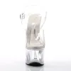 Pleaser Treasure-708-Clear-Size 7-Clearance sold by Shoe Freaks