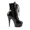 Pleaser Delight-1020-Black-Size 8-Clearance sold by Shoe Freaks