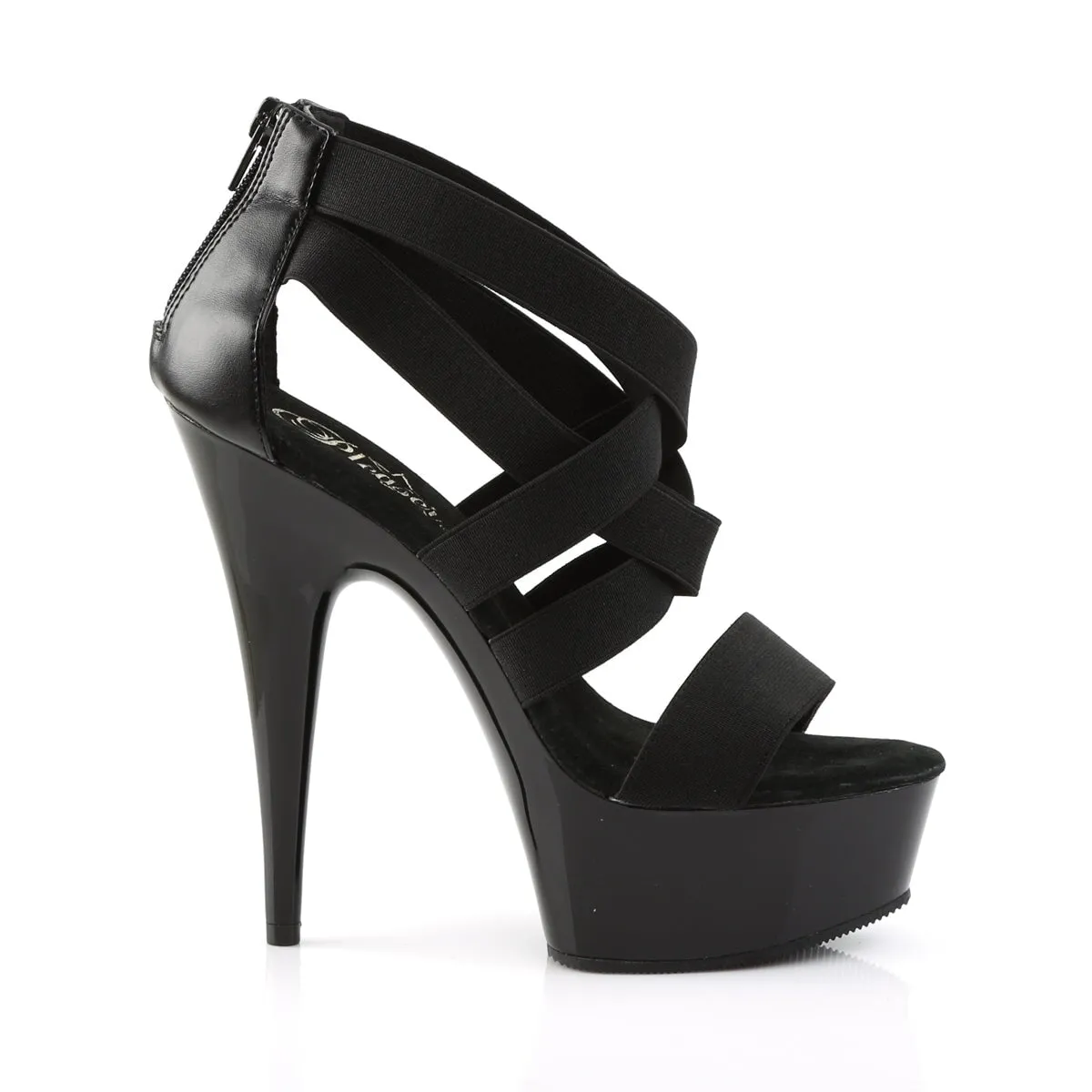 Pleaser Delight-669-Black-Size 7-Clearance sold by Shoe Freaks product image thumbnail 5