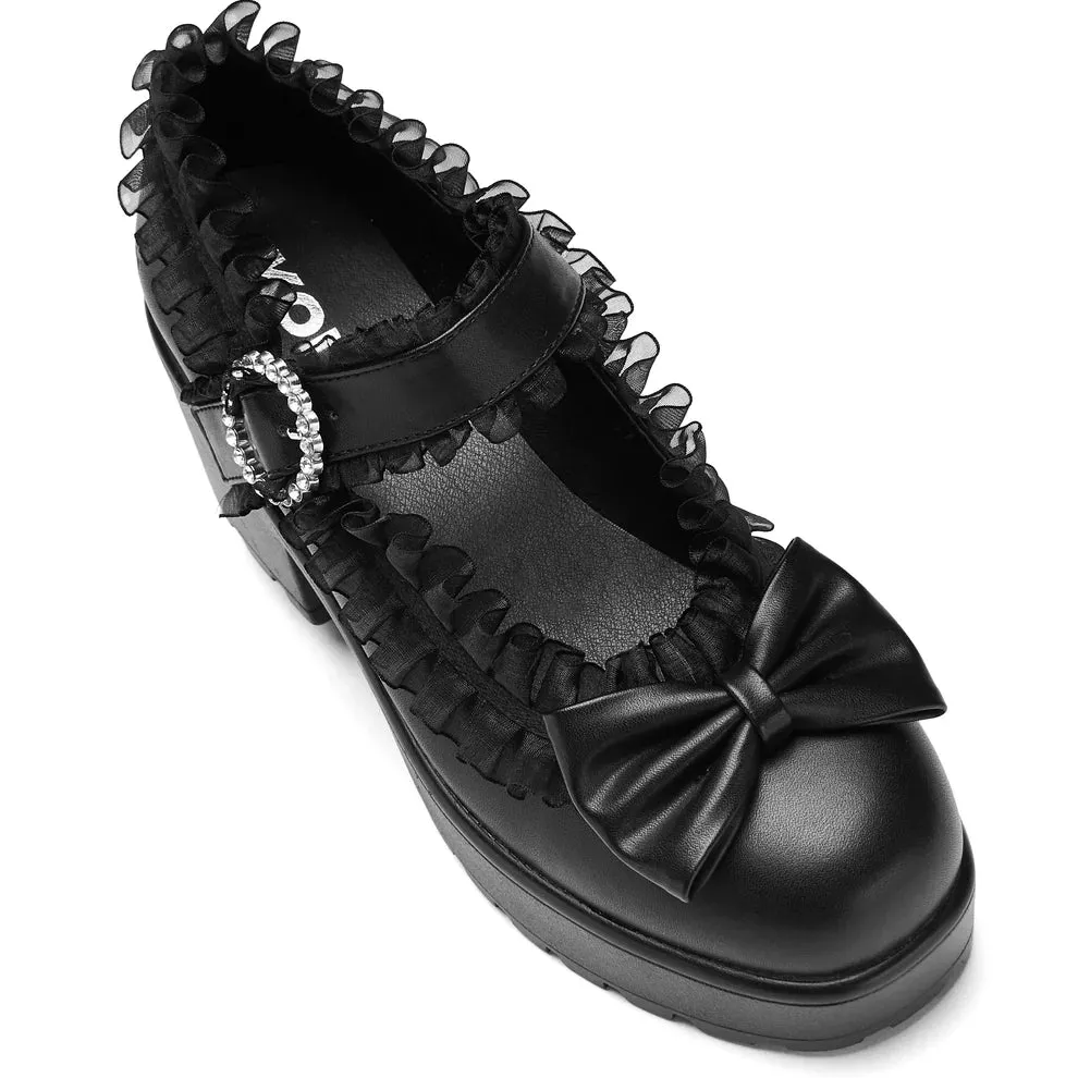 Tira Ruffle Mary Janes ‘ Dark Delights Edition’ sold by Shoe Freaks product image thumbnail 5