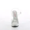 Fabulicious Glory-508DM-Clear/Silver-Size 8-Clearance sold by Shoe Freaks