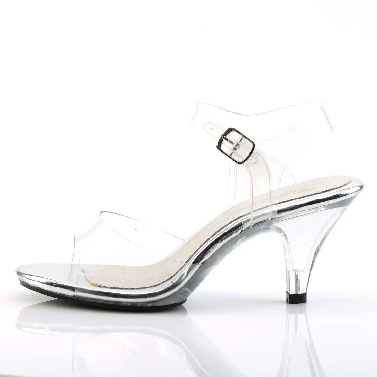 Fabulicious Belle-308-Clear-Size 8-Clearance sold by Shoe Freaks product image thumbnail 3