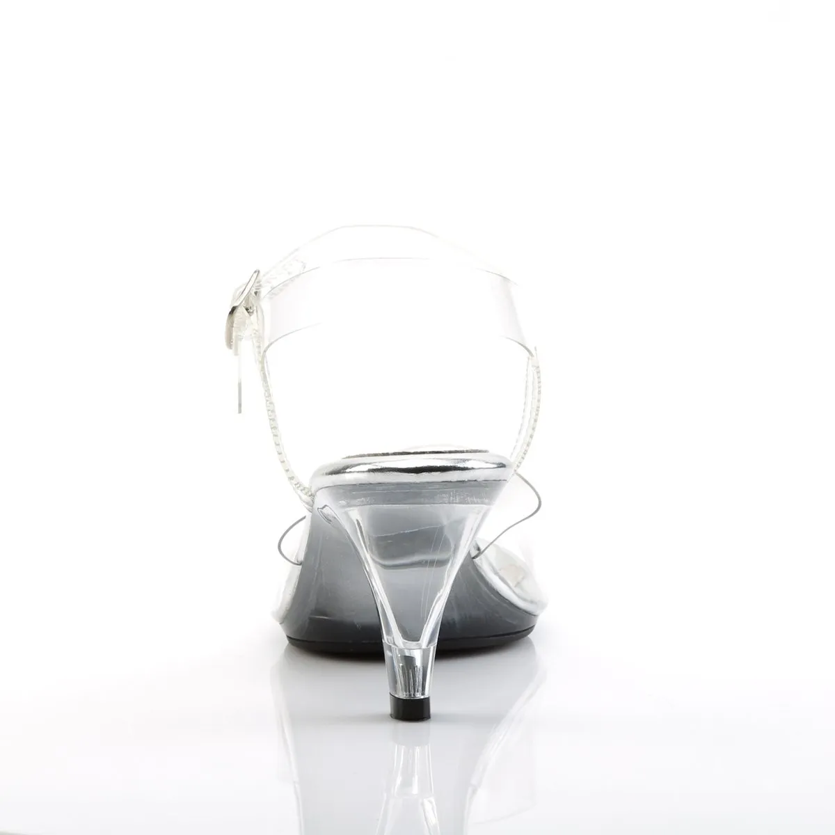 Fabulicious Belle-308-Clear-Size 8-Clearance sold by Shoe Freaks product image thumbnail 4