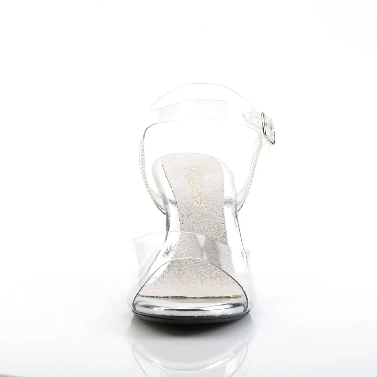 Fabulicious Belle-308-Clear-Size 8-Clearance sold by Shoe Freaks product image thumbnail 2