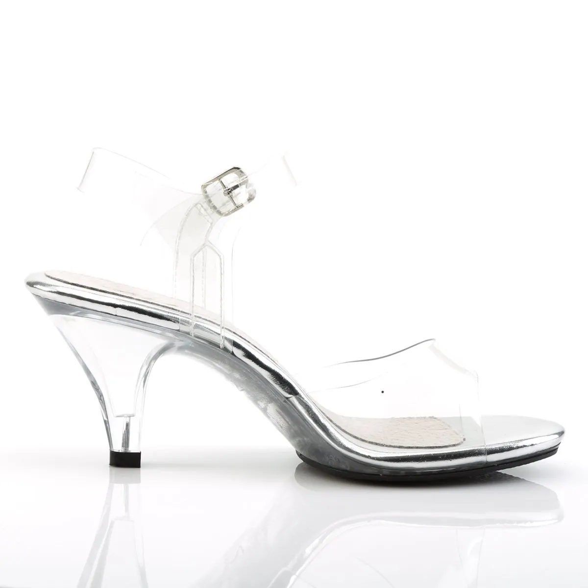 Fabulicious Belle-308-Clear-Size 8-Clearance sold by Shoe Freaks product image thumbnail 5