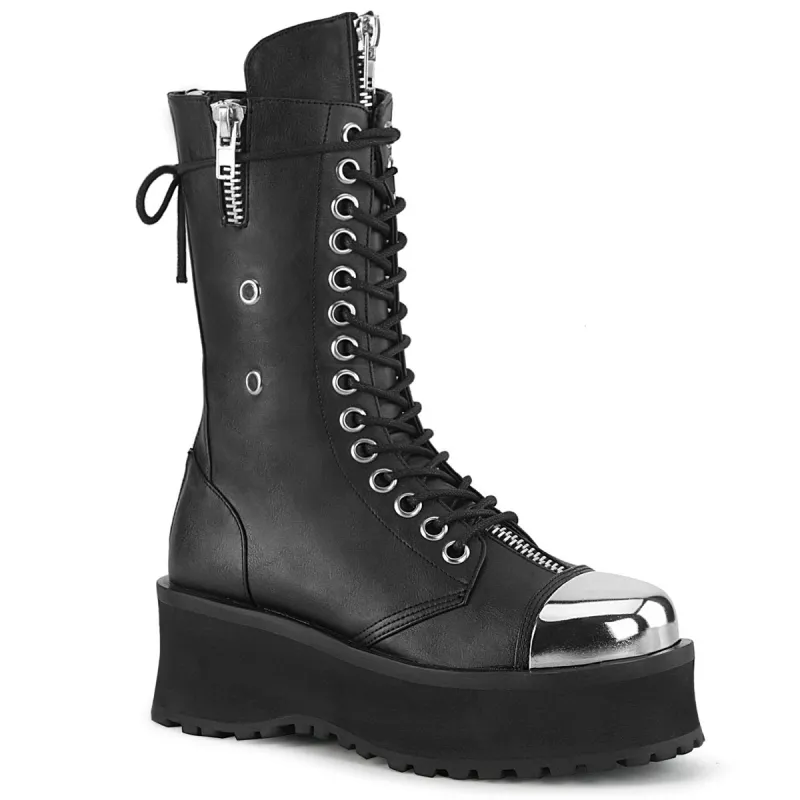Demonia Gravedigger-14-Black-Size 12-Clearance sold by Shoe Freaks