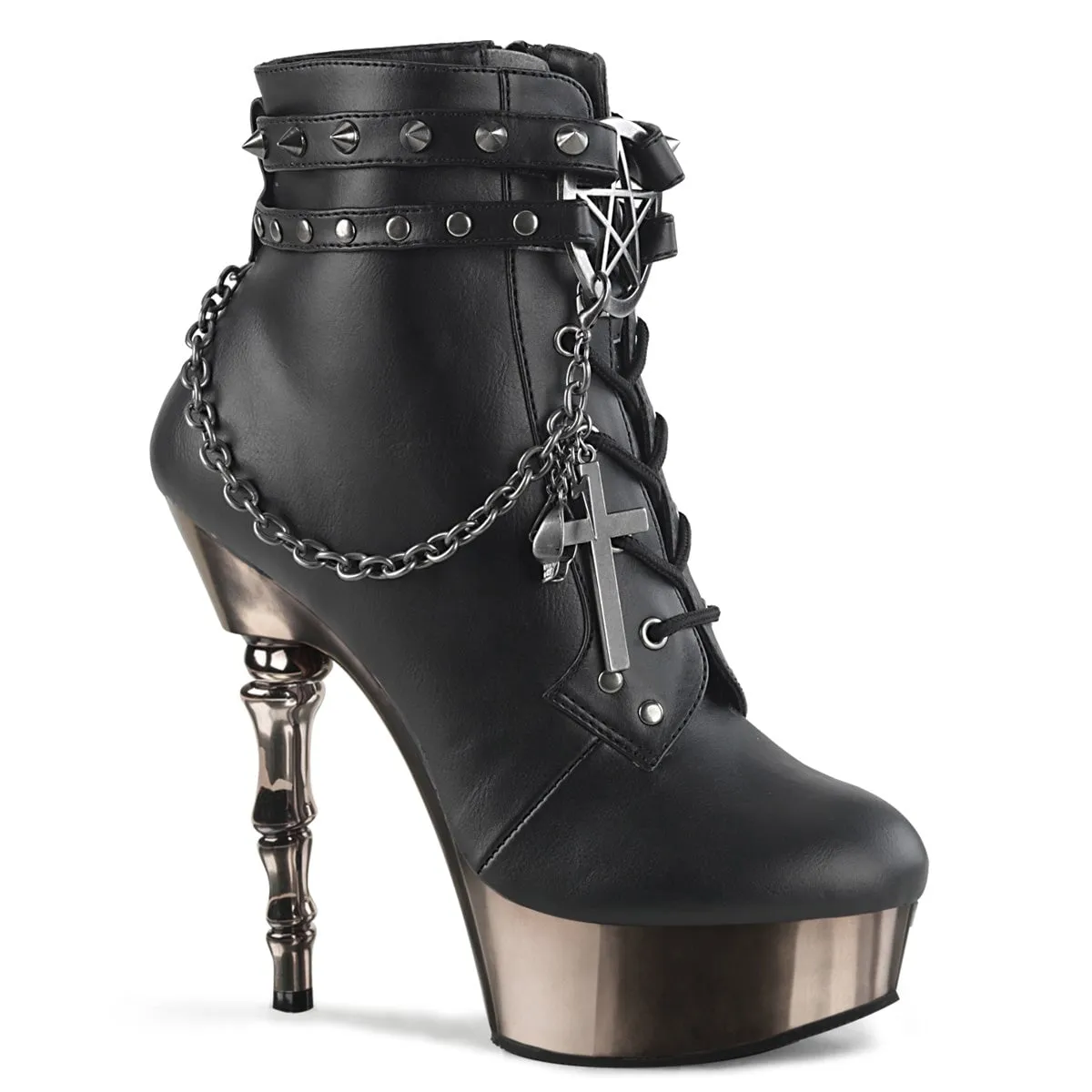 Demonia Muerto-1001-Black-Size 7-Clearance sold by Shoe Freaks