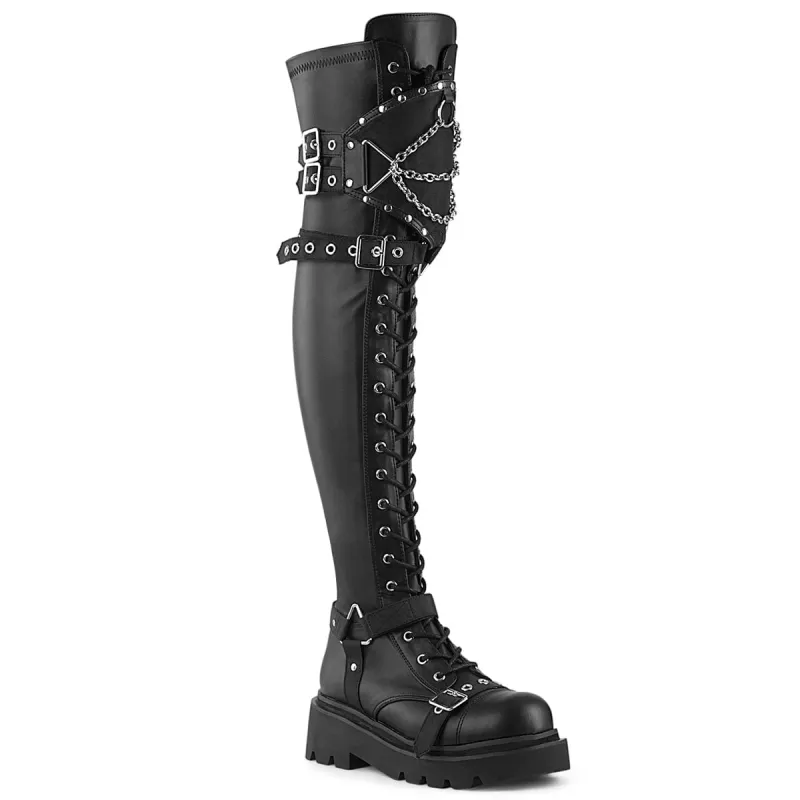 Demonia Renegade-320-Black-Size 9-Clearance sold by Shoe Freaks