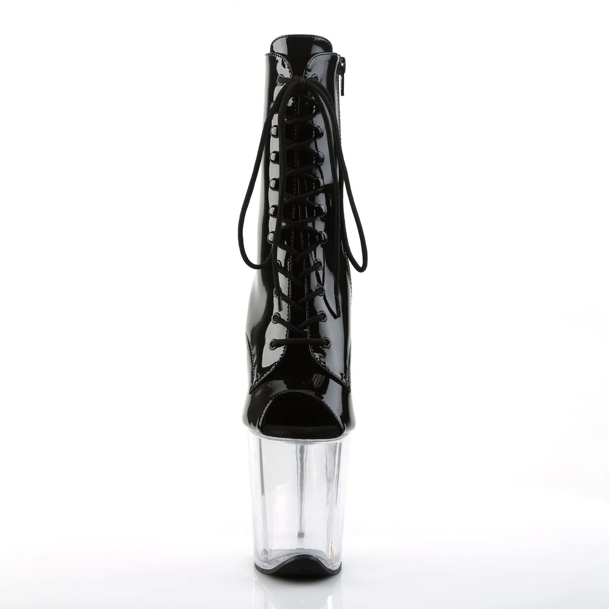 Pleaser Flamingo-1021-Clear-Black-Size 7-Clearance sold by Shoe Freaks product image thumbnail 2