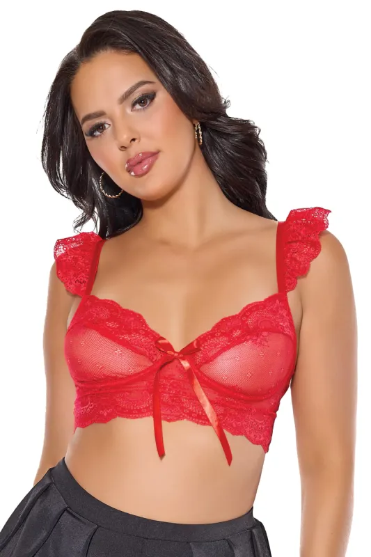 Bralette - Red sold by Shoe Freaks