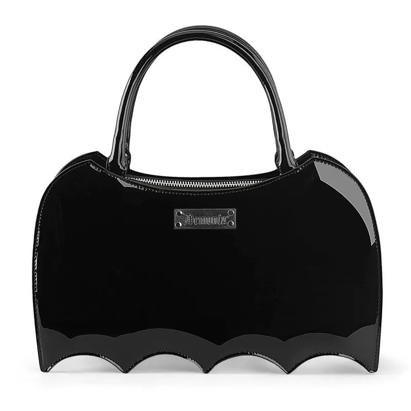 Demonia Hb-115 Patent Bat Shaped Handbag sold by Shoe Freaks