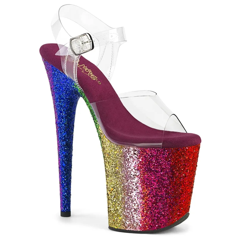 Pleaser Flamingo-808RBG sold by Shoe Freaks
