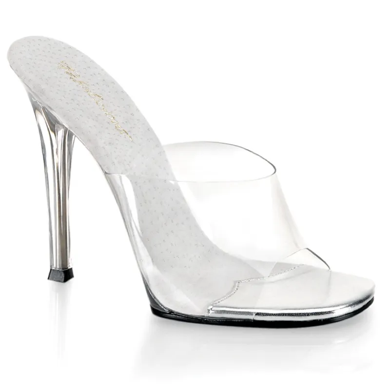 Fabulicious Gala-01-Clear-Size 9-Clearance sold by Shoe Freaks