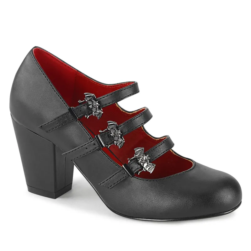 Demonia Vivika-38-Black-Size 7-Clearance sold by Shoe Freaks