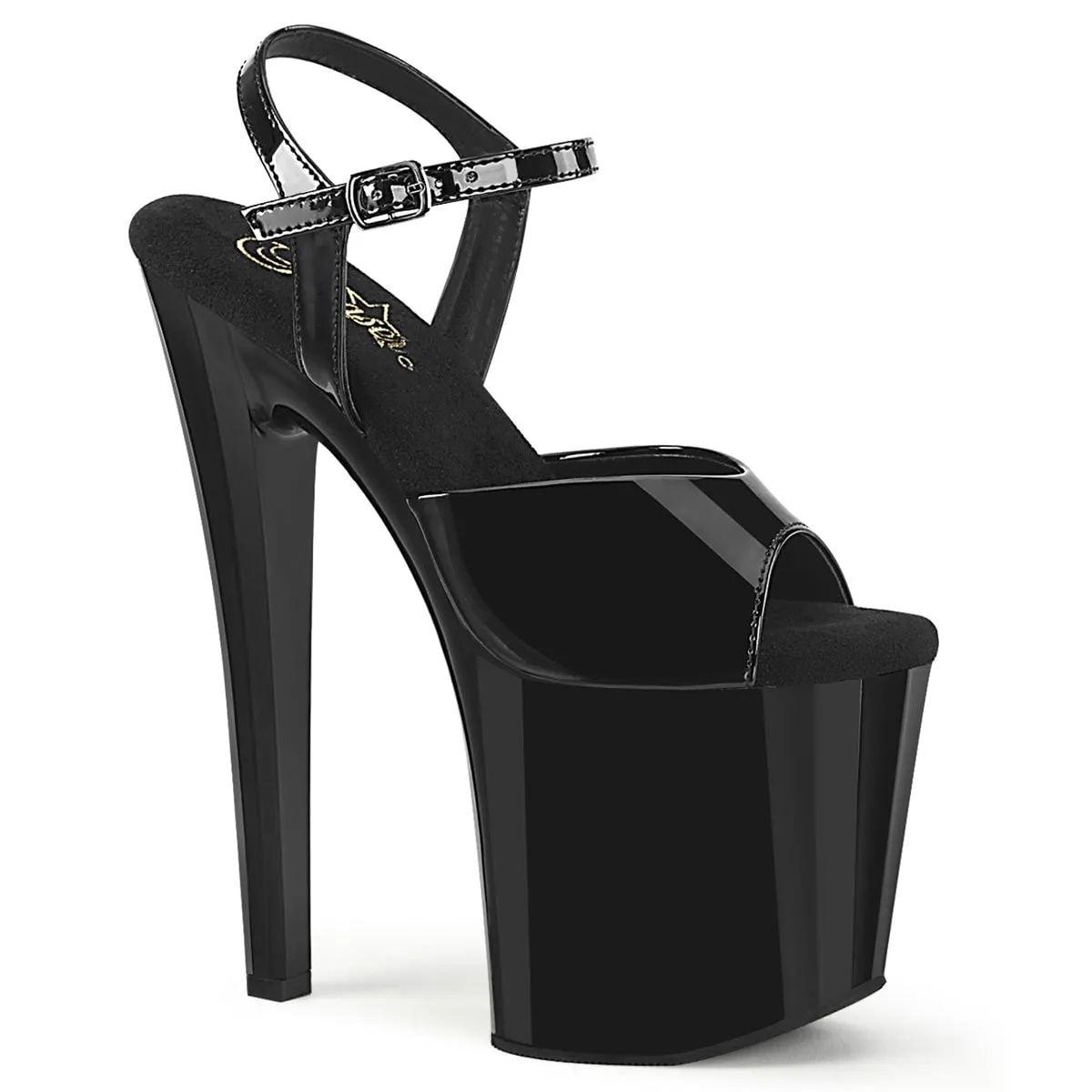 Pleaser Enchant-709-Black-Size 5-Clearance sold by Shoe Freaks
