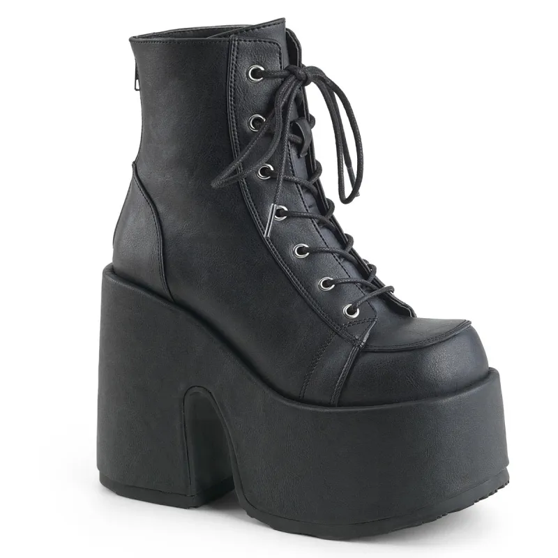 Demonia Camel-203-Black-Size 7-Clearance sold by Shoe Freaks