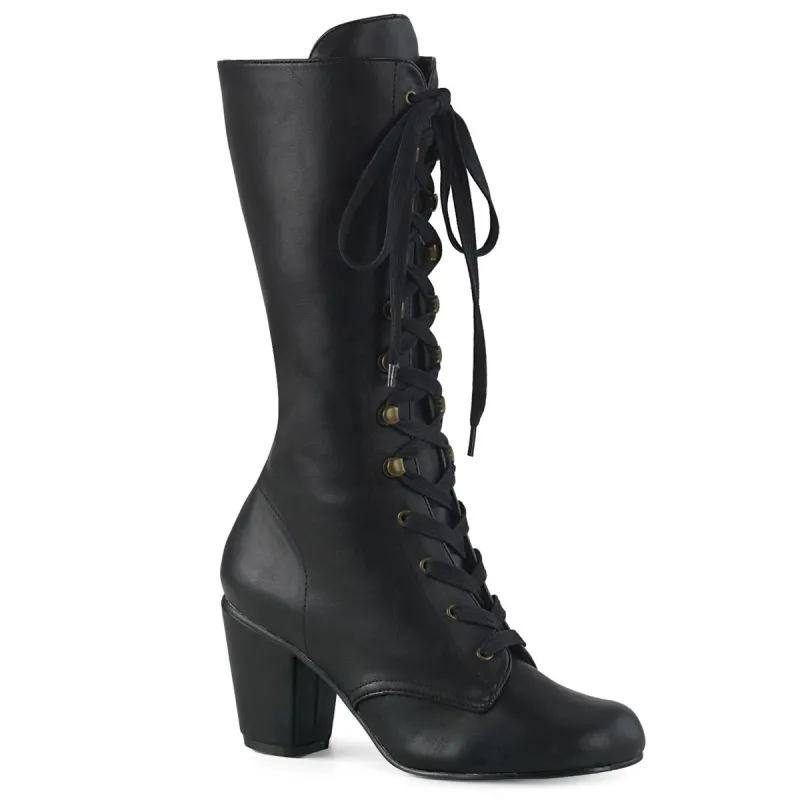 Demonia Vivika-205-Black-Size 10-Clearance sold by Shoe Freaks