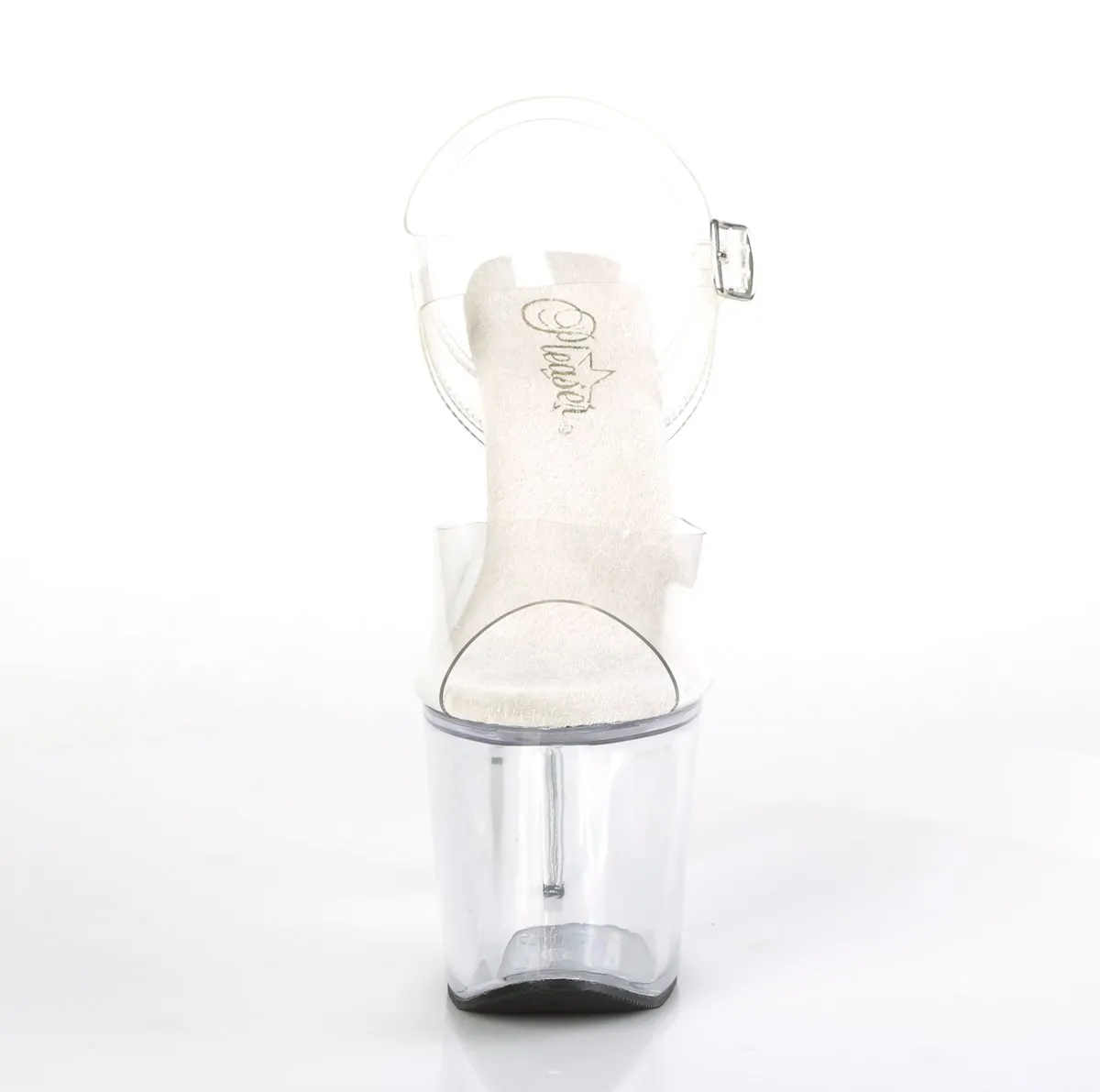 Pleaser Radiant-708-Clear-Size 8-Clearance sold by Shoe Freaks product image thumbnail 2